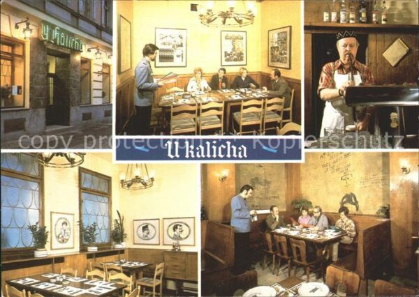 Praha Prahy Prague Restaurace U Kalicha