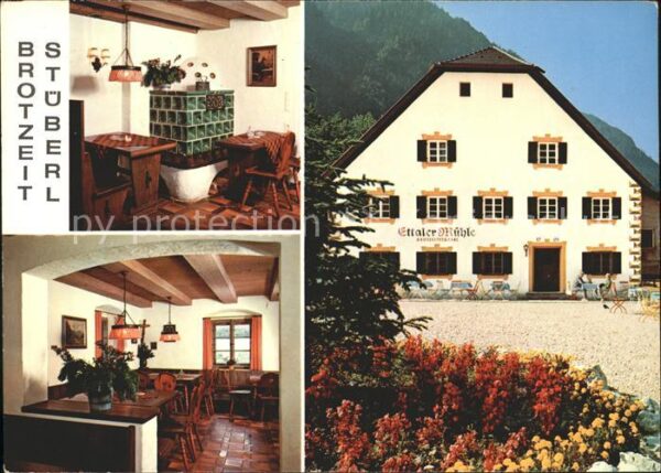 Ettal Ettaler Mühle Brotzeitstüberl