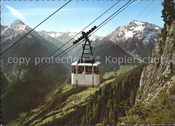 Mayrhofen Zillertal Penkenbahn Hauptkamm Tristner Grünberg