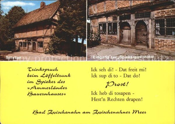 Bad Zwischenahn Spieker Eingang zur Spiekergaststätte
