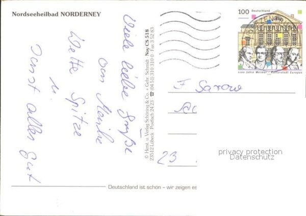 Norderney Nordseebad Fliegeraufnahme – Bild 2