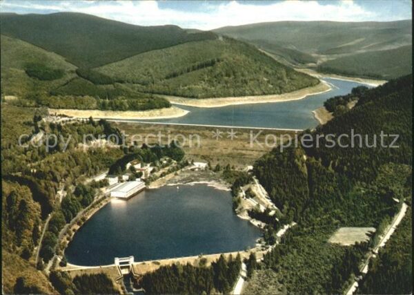 Osterode Harz Fliegeraufnahme Sösetalsperre