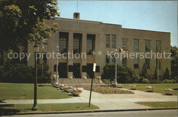 Ontario Canada City Hall on Church Street St Catharine