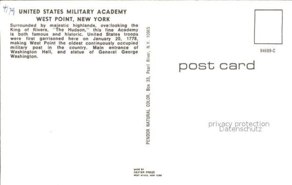 New York City US Military Academy West Point – Bild 2