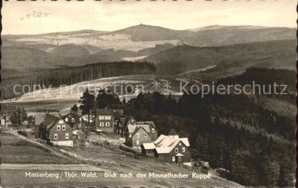 Masserberg mit Meuselbacher Kuppe