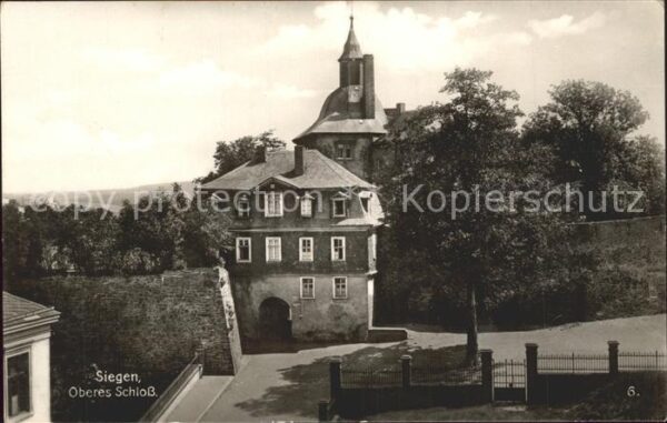 Siegen Westfalen Oberes Schloss