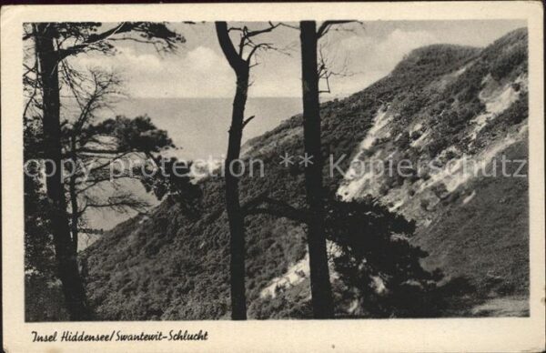 Insel Hiddensee Swantewit Schlucht