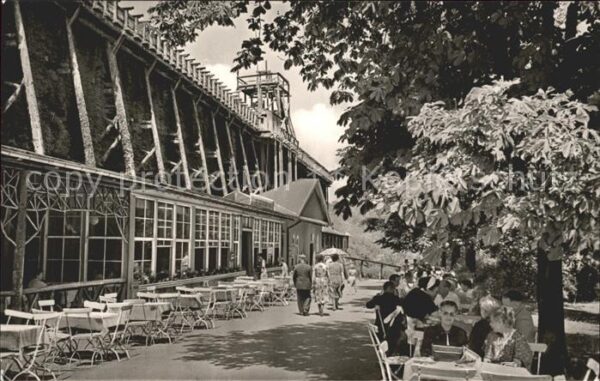Bad Koesen Gradierwerk mit HO Gaststätte