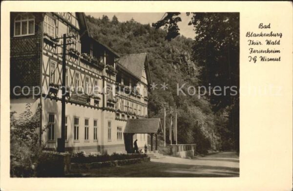 Bad Blankenburg Ferienheim Wismut