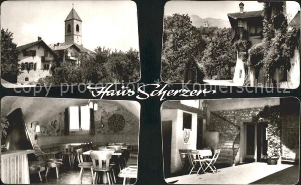 Eppan Suedtirol Haus Scherzer Teilansichten Kirchturm