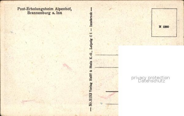 Brannenburg Post Erholungsheim Alpenhof – Bild 2