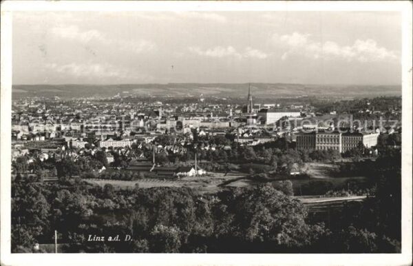 Linz Donau Panorama
