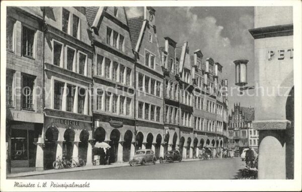 Muenster Westfalen Prinzipalmarkt