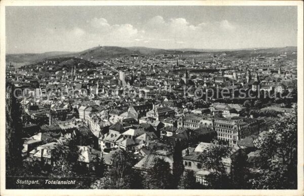 Stuttgart Totalansicht