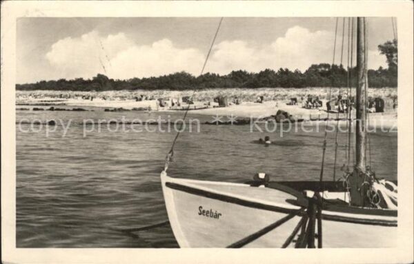 Zingst Ostseebad Ostseebad Strand Segelschiff
