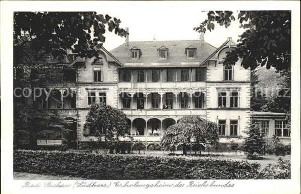 Bad Sachsa Harz Erholungsheim des Reichsbundes