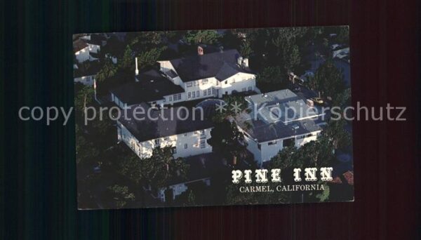Carmel California Pine Inn Fliegeraufnahme