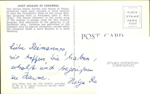 Washington DC Joint Session of Congress – Bild 2