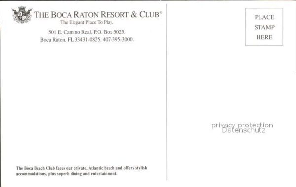 Boca Raton The Boca Raton Resort and Club Aerial V – Bild 2