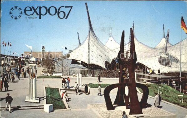 Montreal Quebec EXPO 67 Pavilion of Germany