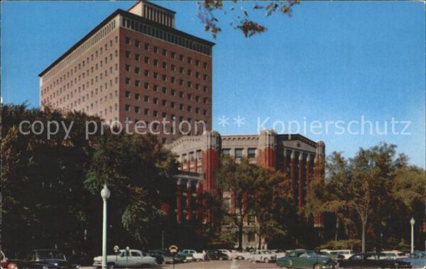 Detroit Michigan Henry Ford Hospital and New Clinic Buil
