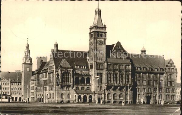 Karl-Marx-Stadt Neues Rathaus am Markt