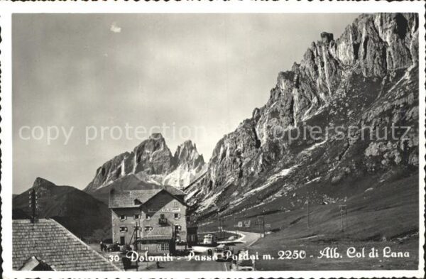 Dolomiti Passo Pordoi Albergo Col di Lana