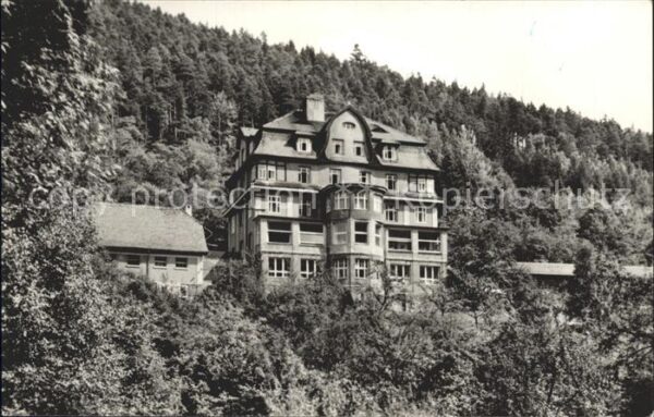 Leutenberg Thueringen FDGB Genesungsheim