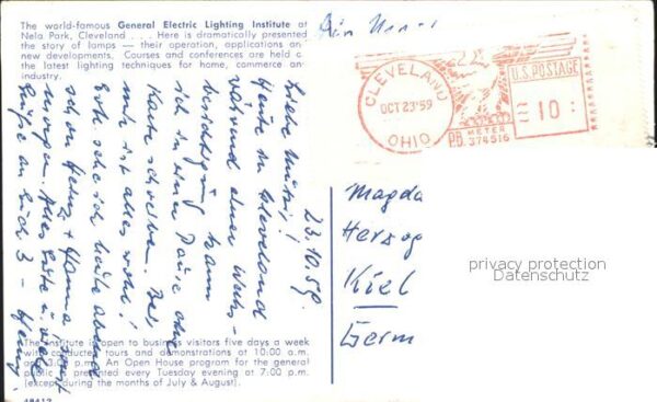 Cleveland Ohio General Electrick Lighting Institute – Bild 2