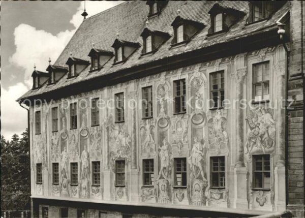 Bamberg Altes Rathaus mit Fresken