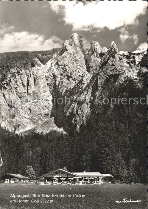 Scharitzkehlalm Alpengaststätte am Hohen Göll
