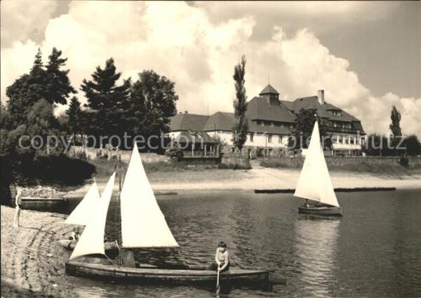 Paulsdorf Dippoldiswalde Talsperre Malter Segelboote HO Hotel Ha