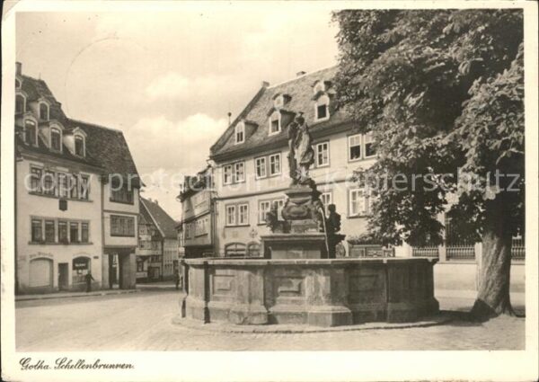 Gotha Thueringen Schellenbrunnen