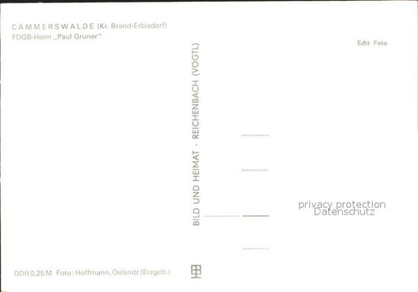 Caemmerswalde FDGB Heim Paul Gruner – Bild 2