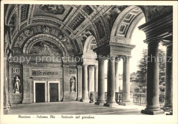 Mantova Palazzo The Porticato del giardino