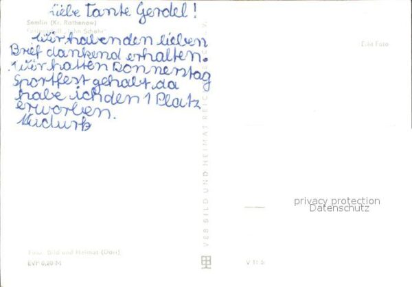 Semlin Brandenburg Ferienschiff John Schehr – Bild 2