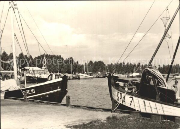 Freest Hafen Fischkutter