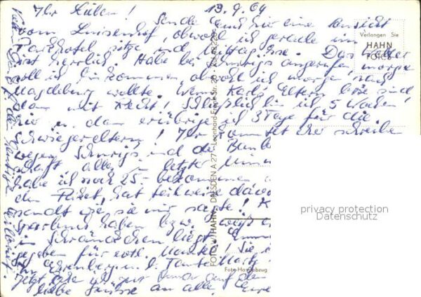 Dresden Weisser Hirsch Luisenhof HO Gaststätte – Bild 2