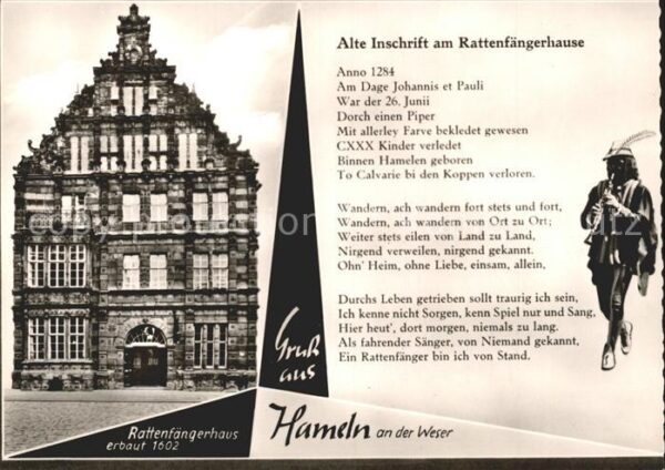 Hameln Weser Rattenfängerhaus
