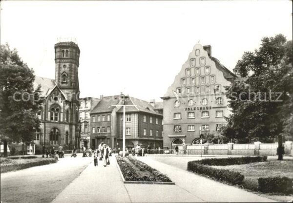 Aschersleben Post und Volkshaus