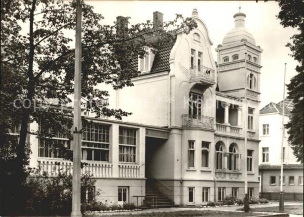 Kuehlungsborn Ostseebad FDGB Erholungsheim Pestalozzi
