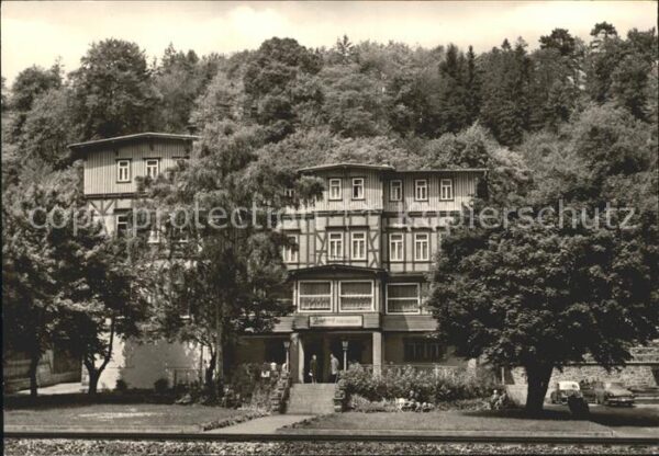 Ruebeland Harz Zentrag Ferienheim Rübeland