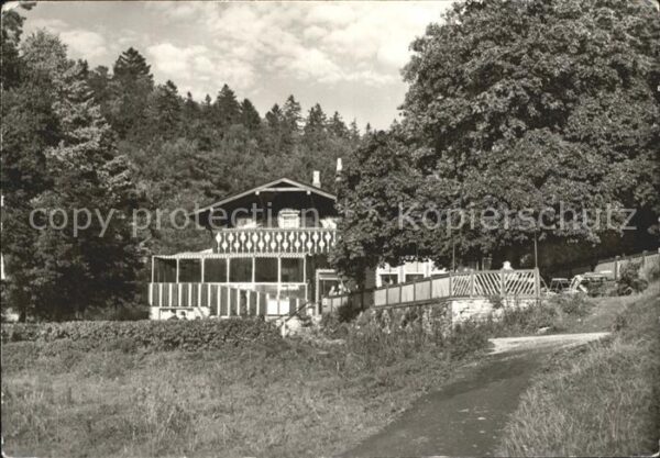 Wernigerode Harz HO Gaststätte Christanental