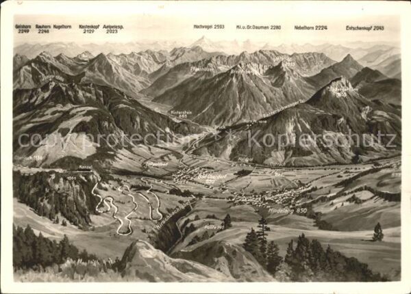 Hindelang mit Bad Oberdorf Oberjoch Hinterstein O