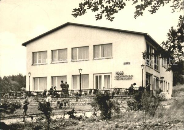 Fischbach Eisenach FDGB Erholungsheim Parkterrasse