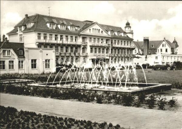 Kuehlungsborn Ostseebad FDGB Erholungsheim Georgi Dimitroff