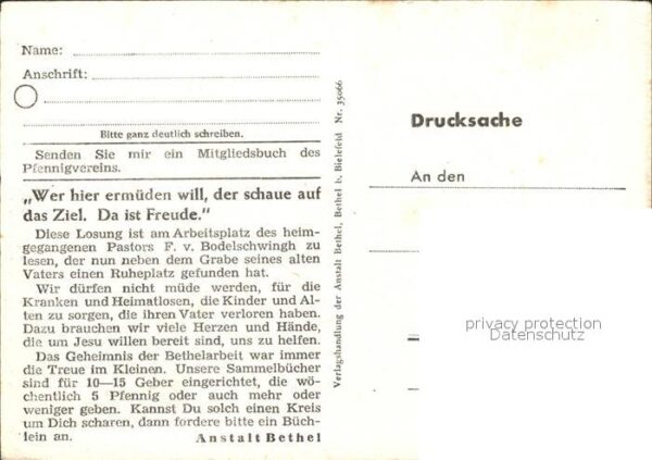 Bethel Bielefeld Grabstätte der Familie v Bodelschwingh – Bild 2