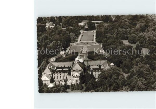 Bad Oeynhausen Schloss Fliegeraufnahme
