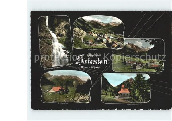 Hinterstein Bad Hindelang Zipfelsalper Wasserfälle Hinteres Dorf