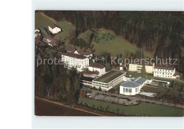 Biberach Riss Jordanbad Kneippsanatorium Fliegeraufna